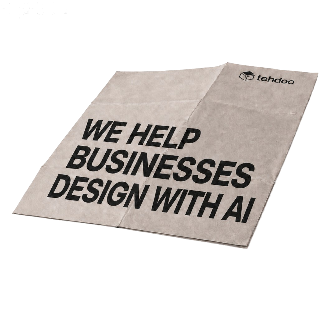 We help businesses design with AI
